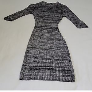 RUE 21|Sweater Dress|Size Small|Gray & Black